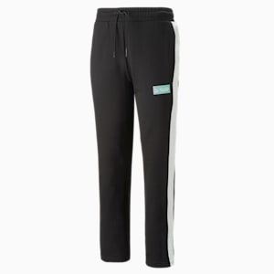 Pants deportivos PUMA x BOB ESPONJA T7 para hombre, PUMA Black